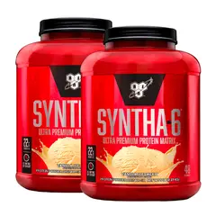 SCITEC NUTRITION - PACK X 02 - Proteina Syntha 6 / 5 LB BSN - Vainilla Ice Cream