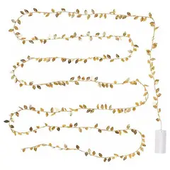 VATYERTY - 20 Led 2m Cuerda moderno con diseño de hoja.