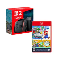 Nintendo - Consola Switch 2 256GB + Mario Wonder + Meetup Bellabel Park