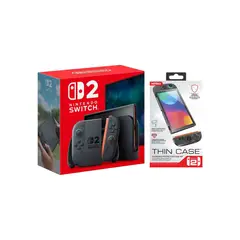 Nintendo - Consola Switch 2 256GB + Protector Nyko Thin Case