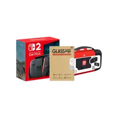 Nintendo - Consola Switch 2 + Estuche + Mica de Vidrio Templado