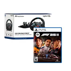 LOGITECH - Volante G29 con Pedales + F1 2025 PlayStation 5
