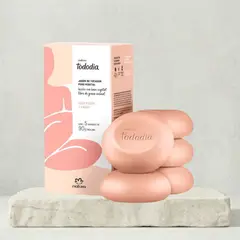 Natura - JABON TODODIA NUEZ PECAN Y CACAO 5 UNIDADES