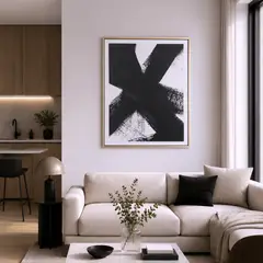 LAR DANIELSEN - Cuadro abstracto - Kors 80 x 100 cm