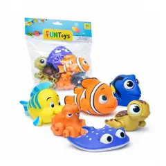GENERICO - Set de Juguetes para Bañera Nemo y Amigos