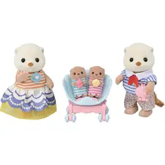 GENERICO - TERNURINES SYLVANIAN FAMILIES FAMILIA NUTRIAS MARINAS