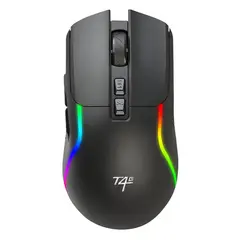TERAWARE - Mouse gamer T4G SuperSabre RGB USB 6 botones 12000 dpi negro