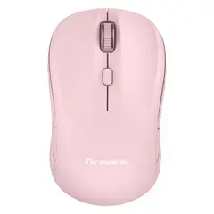 TERAWARE - Mouse inalám MO-211W 4 botones usb 1 pila AA rosado