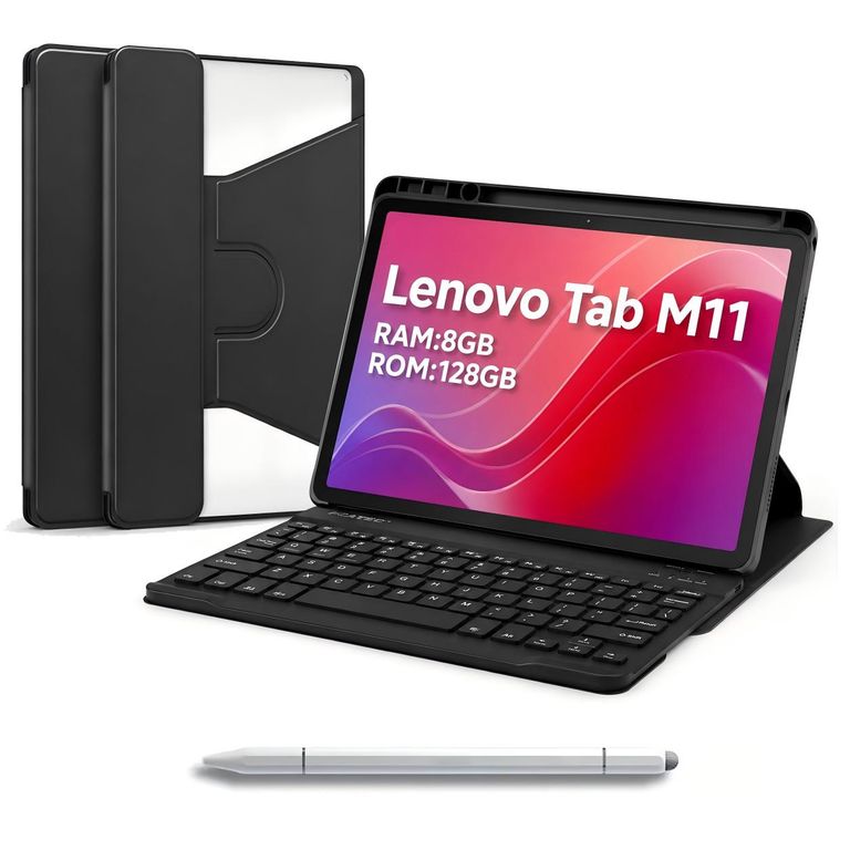 Tablet Tab M11 8GB RAM 128GB + Teclado + Lápiz + Funda Completa