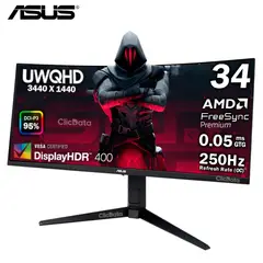 ASUS - Monitor TUF Gaming VG34WQML5A 2K WQHD 250Hz 0.05ms Curvo