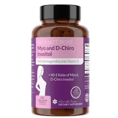 GENERICO - Myo & D-chiro Inositol + Ashwagandha y Vit D 120 Cap - Intimate Rose