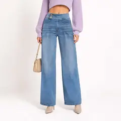 Cotton'S Jeans - JEAN WIDE LEG PARA MUJER COTTONS JEANS SANDY TALL