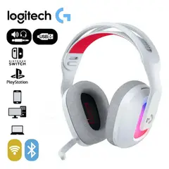 LOGITECH - Audifono Ligitech G Astro A20X 90/HPC, PS5, XBOX/40MM/LIGHTSPEED/BT/PLAYSYNC/ LIGHTSYNC RGB Blanco