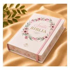 OEM - Biblia Reina Valera 1960 - Color Rosa - Letra Grande Con Tapa Dura