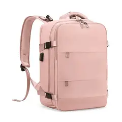 GENERICO - MOCHILA VIAJERA EQUIPAJE DE MANO PORTALAPTOP MULTIFUNCIONAL