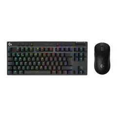 LOGITECH G - Teclado Pro X Tkl Negro + Mouse Pro Superlight 2 Negro