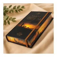 OEM - Biblia Reina Valera 1960 - Letra Grande Tapa Dura Elástico - El Buen Pastor