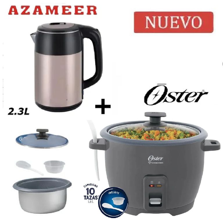 Combo Olla Arrocera 1,8 CKSTRCB10DFSKE- Hervidor 2.3LP