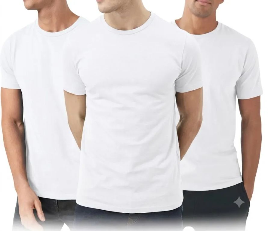 Pack x 3 Polo Blanco Basico - Polo Blanco manga corta