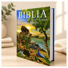 OEM - Biblia Completa Ilustrada para Niños - Edición Especial con Tapa Dura