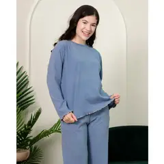 SOÑALIERE - Set Comfy Dama Acero Claro Otoño Invierno