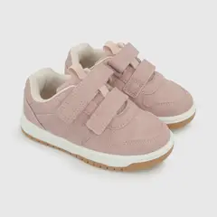 COLLOKY - Zapatilla Casual Caminante Niña Rosado