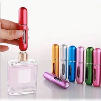 Atomizador dispensador cápsula de perfume para viaje 5ml Pack x2