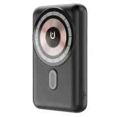 IBOX - Batería externa iBox, magnética, 10000 mAh, 15W, negro