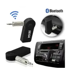 SEISA - Adaptador Receptor de Audio Bluetooth aux 3.5mm 5.0 BT-350