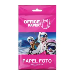 OFFICE PAPER - Papel Fotográfico Brillante Canvas 10x15 25H