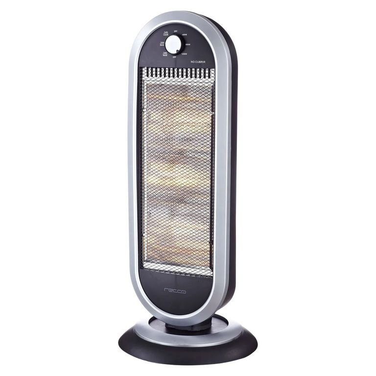 Calefactor Halógeno Recco 1200W 5m2 FH-HH-03G