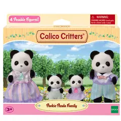 GENERICO - Ternurines Sylvanian Calico Critters Familia Panda