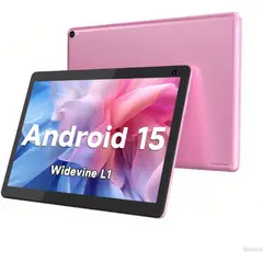 GENERICO - Tablet COOPERS 10 Pulgadas Android 15 6GB 32GB Rosa
