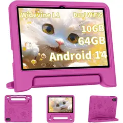 GENERICO - Tablet COLORROOM Android 14 10.1 10GB 64GB Niaos WiFi6 Rosado