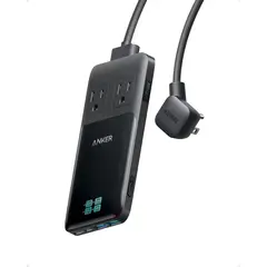 Anker - Estacian de Carga Prime 6 en 1 140W USBC 2AC 2USBC 2USBA