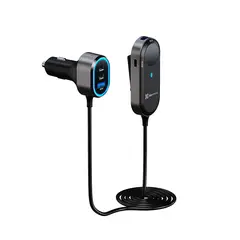 KLIPXTREME - CARGADOR DE AUTO 6 SALIDAS CON EXTENSOR PARA ASIENTOS TRASEROS 100 WATTS -
