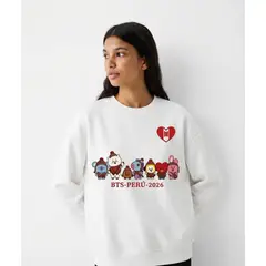 GENERICO - POLERA BTS OVERSIZE