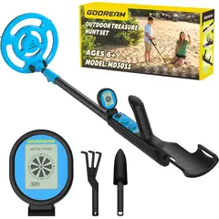 GENERICO - Detector de Metales GODREAM - Recargable y Bobina Impermeable