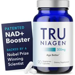 GENERICO - Tru Niagen NAD+ más eficiente que NMN - Ribosida de nicotinamida 90 Capsulas