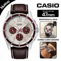 CASIO - Reloj Para Hombre MTP-1374L-7A1V