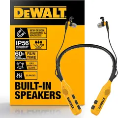 DEWALT - Audafonos Bluetooth Neckband IP56 60h DXMA1902093