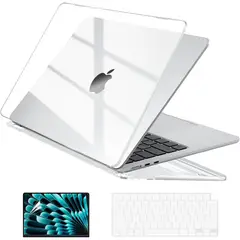 GENERICO - Funda EooCoo para MacBook Air 15 pulgadas M5 Transparente