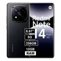 XIAOMI - Smartphone Note 14 Pro Plus 5G 256GB 12GB Ram Negro