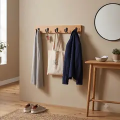 GENERICO - Percheros de Pared Li Hua Haya 5 Ganchos Muebles Gaudi