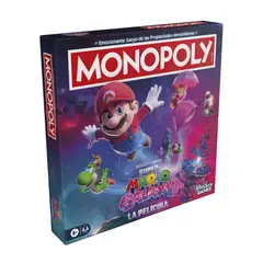 Hasbro - Monopoly Super Mario Galaxy La Película Juego de Mesa