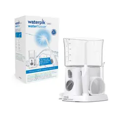 WATERPIK - Irrigador Bucal Nano Sobremesa 3 Niveles de Presión 2 Boquillas Blanco
