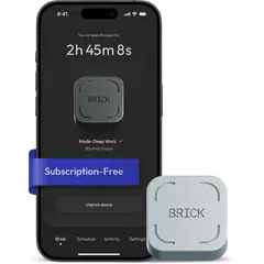GENERICO - Bloqueador Brick para Celular gris sin suscripcion