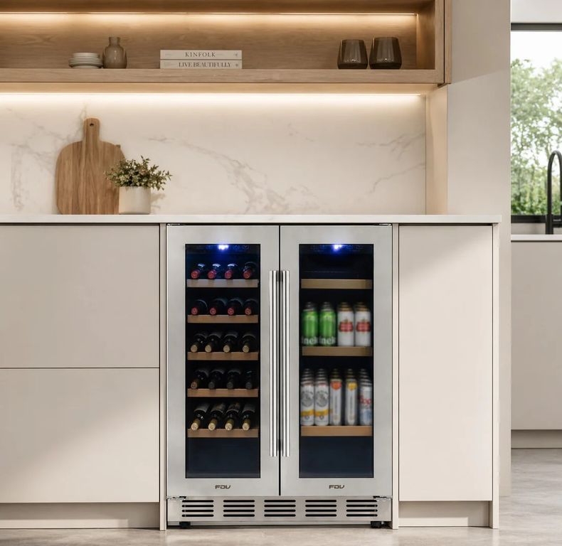 Cava de Vinos 20 Botellas + 50 Latas Dual Elite
