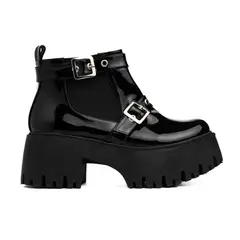 NEBULA - Botas Mujer Alicia - Nébula - Negro Charol