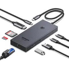UGREEN - Hub USB C Revodok Pro 9in1 4K60 HDMI Gigabit PD100W